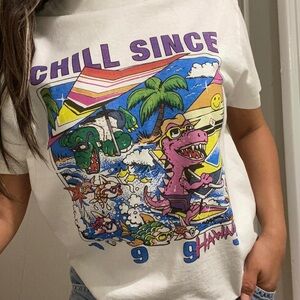Brandy Melville Chill Since 1993 Graphic Tee